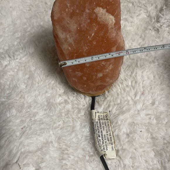 Table Lamp Salt Crystal Lighting Ambiance Home Art Deco . - Picture 13 of 15